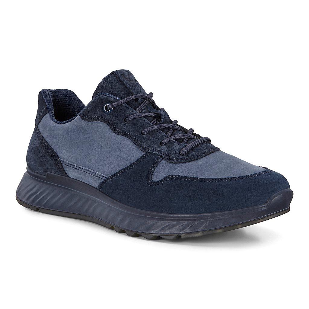 Baskets Ecco St.1 Homme Bleu 2795-SZJNE